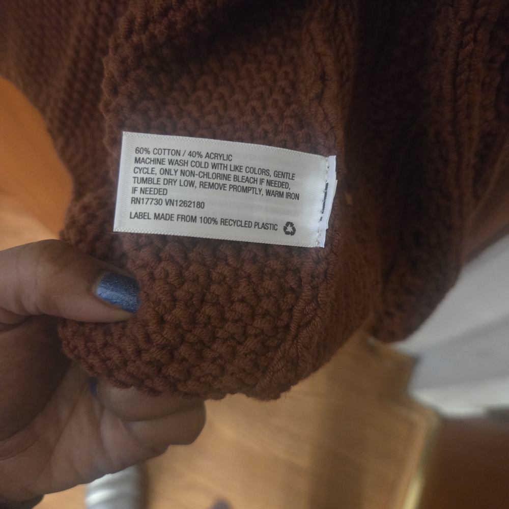Universal Thread Rust Cardigan - Picture 3 of 4